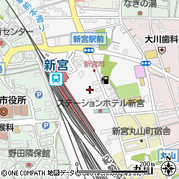 和歌山県新宮市徐福周辺の地図