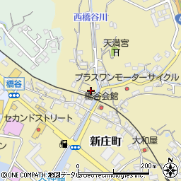 和歌山県田辺市新庄町22周辺の地図
