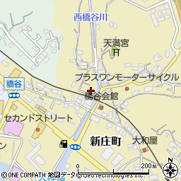 和歌山県田辺市新庄町22周辺の地図