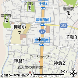 福田木工店周辺の地図