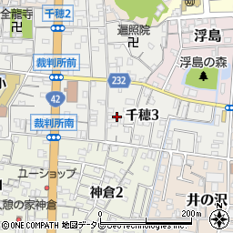 和歌山県新宮市千穂3丁目周辺の地図