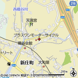 和歌山県田辺市新庄町361周辺の地図