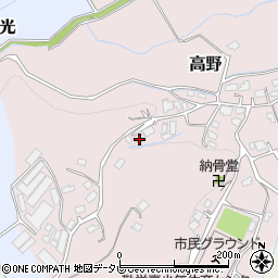 福岡県宮若市高野548-1周辺の地図