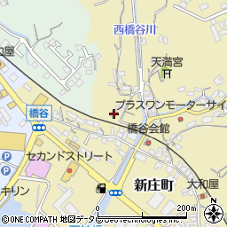 和歌山県田辺市新庄町27周辺の地図