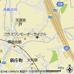 和歌山県田辺市新庄町355周辺の地図
