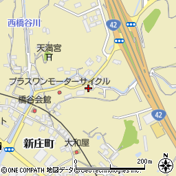 和歌山県田辺市新庄町355周辺の地図