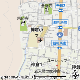 千穂公民館周辺の地図