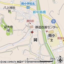 和歌山県西牟婁郡上富田町岡1415周辺の地図