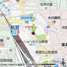 鈴木石油株式会社　新宮駅前給油所周辺の地図