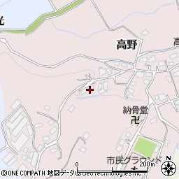 福岡県宮若市高野548-22周辺の地図