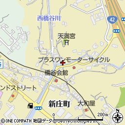 和歌山県田辺市新庄町145周辺の地図