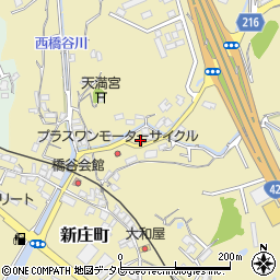 和歌山県田辺市新庄町361-1周辺の地図