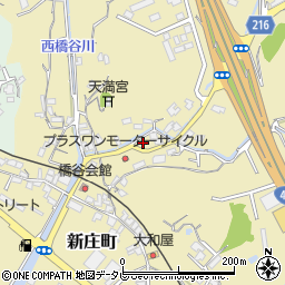 和歌山県田辺市新庄町360周辺の地図