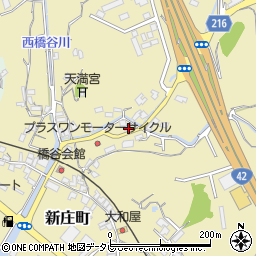 和歌山県田辺市新庄町359-4周辺の地図