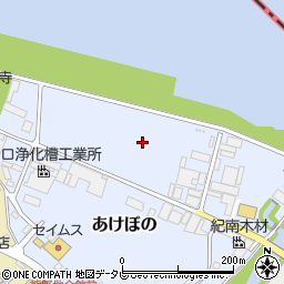 〒647-0025 和歌山県新宮市あけぼのの地図