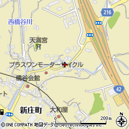 和歌山県田辺市新庄町359-3周辺の地図