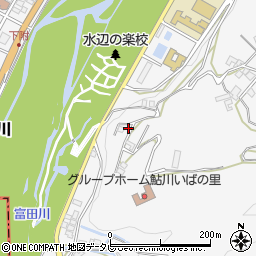 和歌山県田辺市鮎川2957周辺の地図