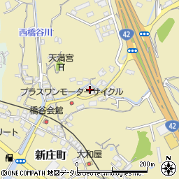 和歌山県田辺市新庄町359-2周辺の地図