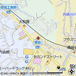 ゲオ南紀田辺店周辺の地図