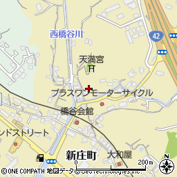 和歌山県田辺市新庄町146周辺の地図
