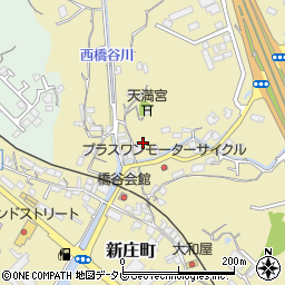 和歌山県田辺市新庄町146周辺の地図