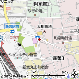天野川商店周辺の地図
