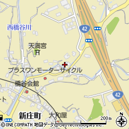 和歌山県田辺市新庄町164周辺の地図