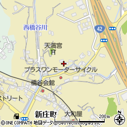 和歌山県田辺市新庄町151周辺の地図