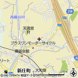 和歌山県田辺市新庄町152周辺の地図