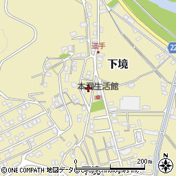 福岡県直方市下境3823-1周辺の地図