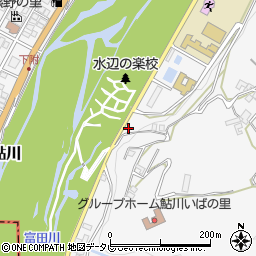 和歌山県田辺市鮎川2610周辺の地図