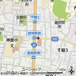 和歌山県新宮市千穂周辺の地図