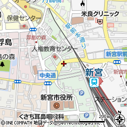 和歌山県新宮市春日周辺の地図