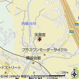 和歌山県田辺市新庄町148周辺の地図