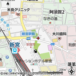 湊青果店周辺の地図