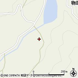 高知県香美市物部町神池1313周辺の地図