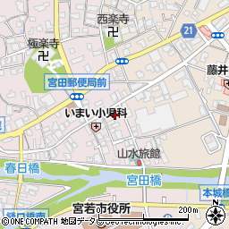 塚崎理容院周辺の地図