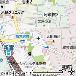 和歌山県新宮市徐福1丁目5周辺の地図