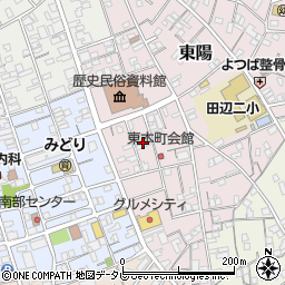 東本町会館周辺の地図