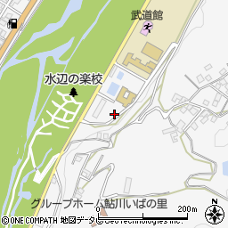 和歌山県田辺市鮎川2596周辺の地図