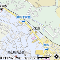 有限会社東山自動車周辺の地図