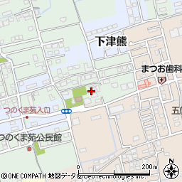 福岡県行橋市中津熊876周辺の地図