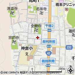 和歌山県新宮市千穂1丁目周辺の地図