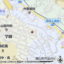 和歌山県田辺市学園19周辺の地図