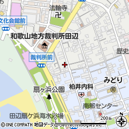 和歌山県田辺市新屋敷町8周辺の地図