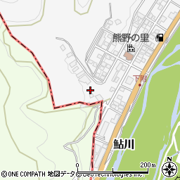 和歌山県田辺市鮎川3903周辺の地図
