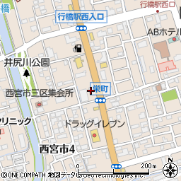 田川信用金庫行橋支店周辺の地図