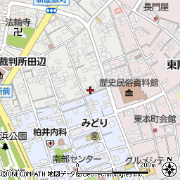和歌山県田辺市新屋敷町39周辺の地図