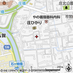 福岡県古賀市今の庄2丁目21周辺の地図