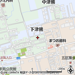 福岡県行橋市中津熊426-5周辺の地図